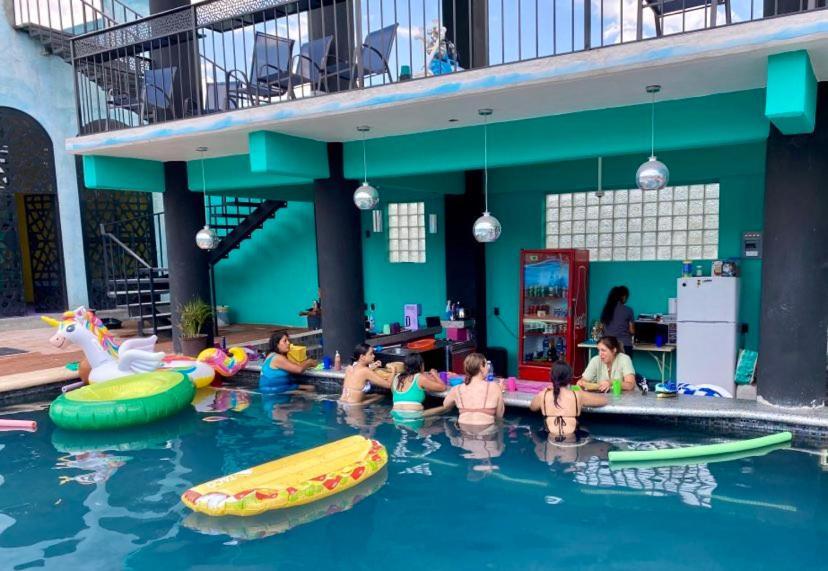 Hierve El Agua Eco Hostel - Confetti Pool Club San Pablo Villa de Mitla Εξωτερικό φωτογραφία