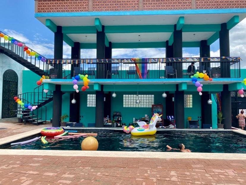 Hierve El Agua Eco Hostel - Confetti Pool Club San Pablo Villa de Mitla Εξωτερικό φωτογραφία